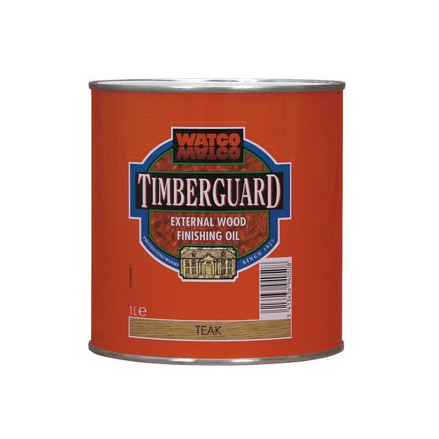 TIMBEREX TIMBERGUARD TEAK 1L UTEOLJA | Beijerbygg Byggmaterial